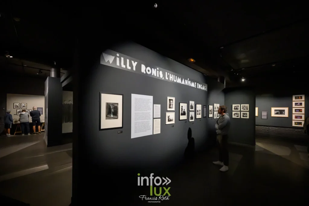 Exposition de photographies de Willy Ronis présentée au Centre Historique Minier