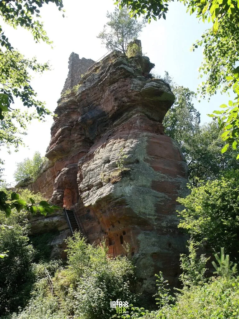 Château de Lutzelhardt à Obersteinbach