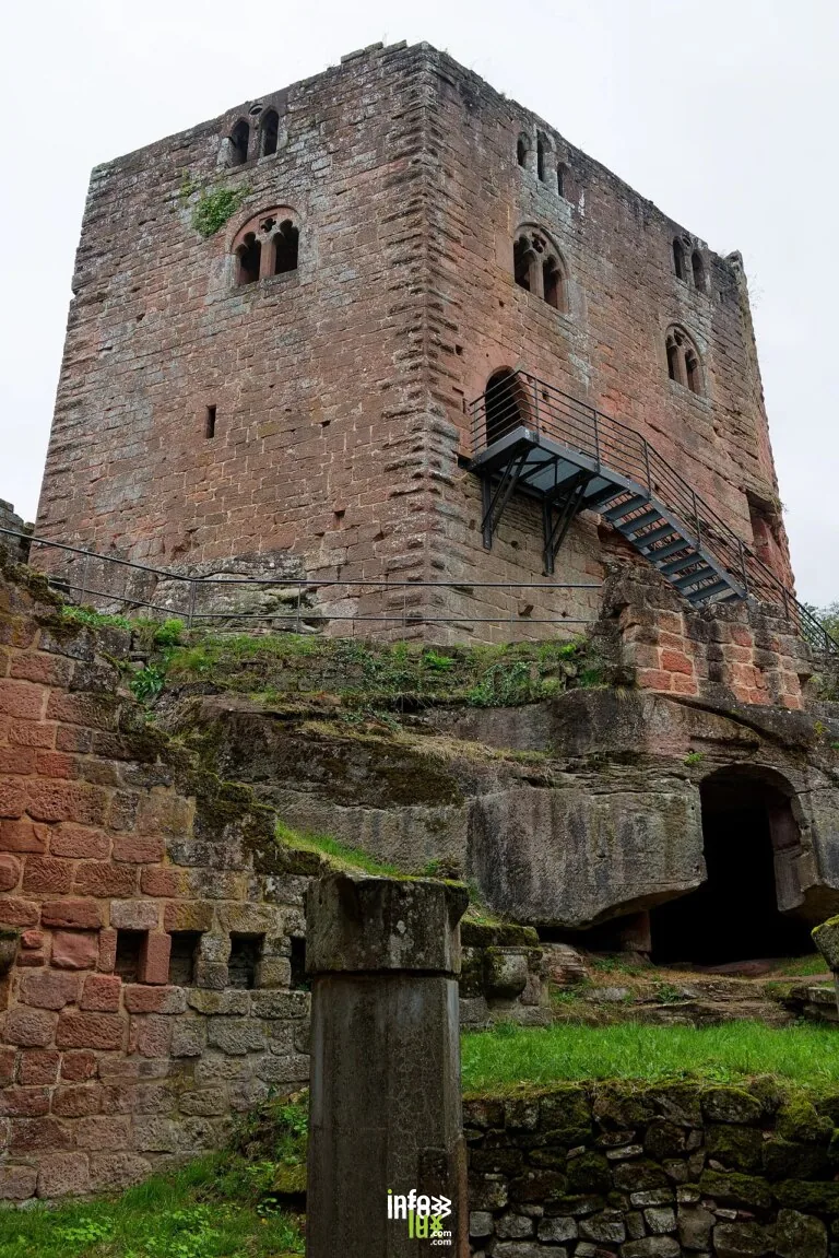 Château du Nouveau-Windstein à Windstein