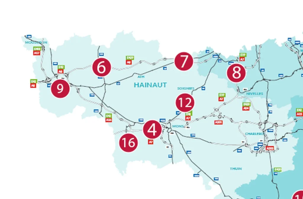 Chantiers de la rentrée 2026 en Hainaut : six chantiers démarrent, dont 14 millions à Jemappes