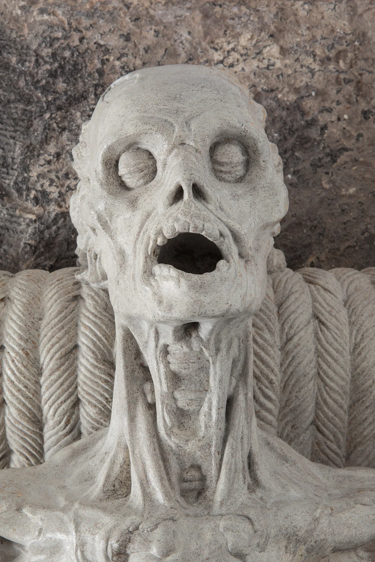 Visage du transi dit l'Homme a moulons Visage du transi dit l'Homme a moulons
