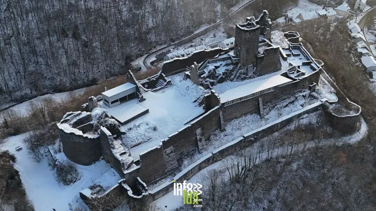 Château de brandenbourg à Tandel, Grand-Duché de Luxembourg