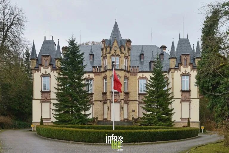 Château de Dommeldange : la demeure des maîtres de forges devenue résidence diplomatique