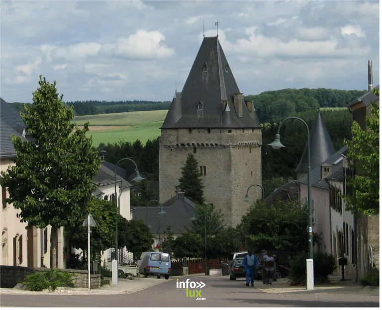 Château de hollenfels à Helperknapp, Grand-Duché de Luxembourg