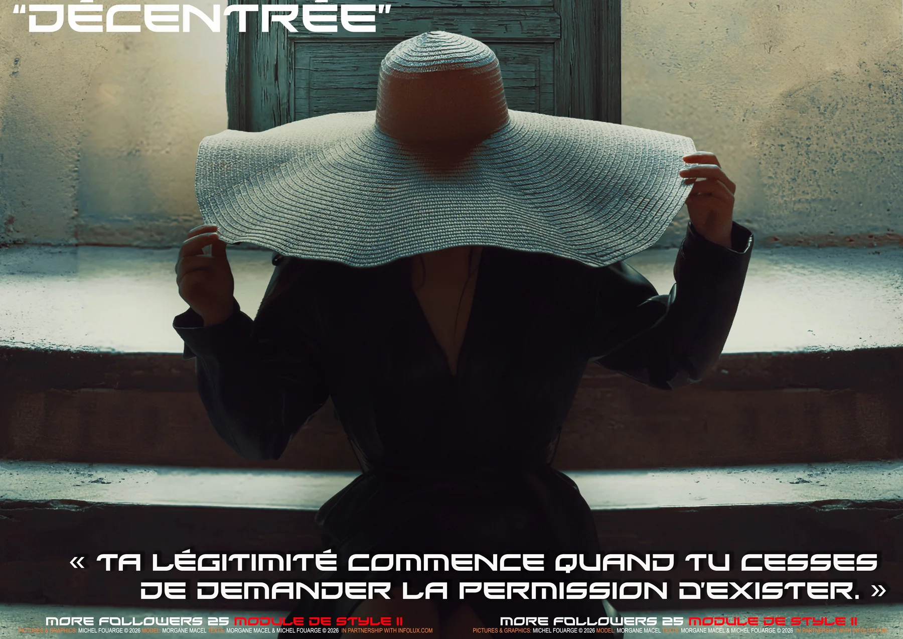 Planche : « Ta légitimité commence quand tu cesses de demander la permission d'exister »