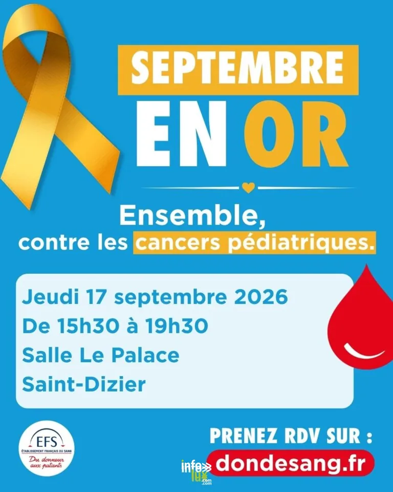 Saint-Dizier > Sorties & Découvertes > Collecte de sang à Saint-Dizier