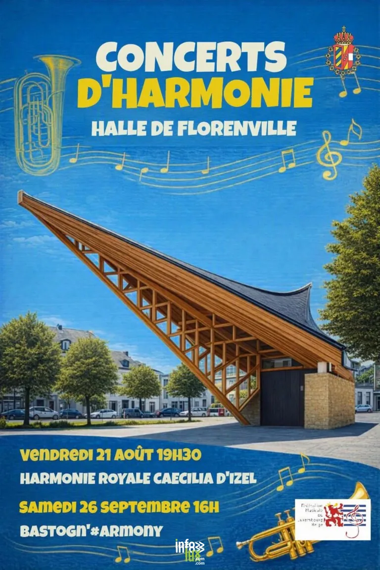 Florenville > Concert > Concert d’Harmonie sous la halle 2026