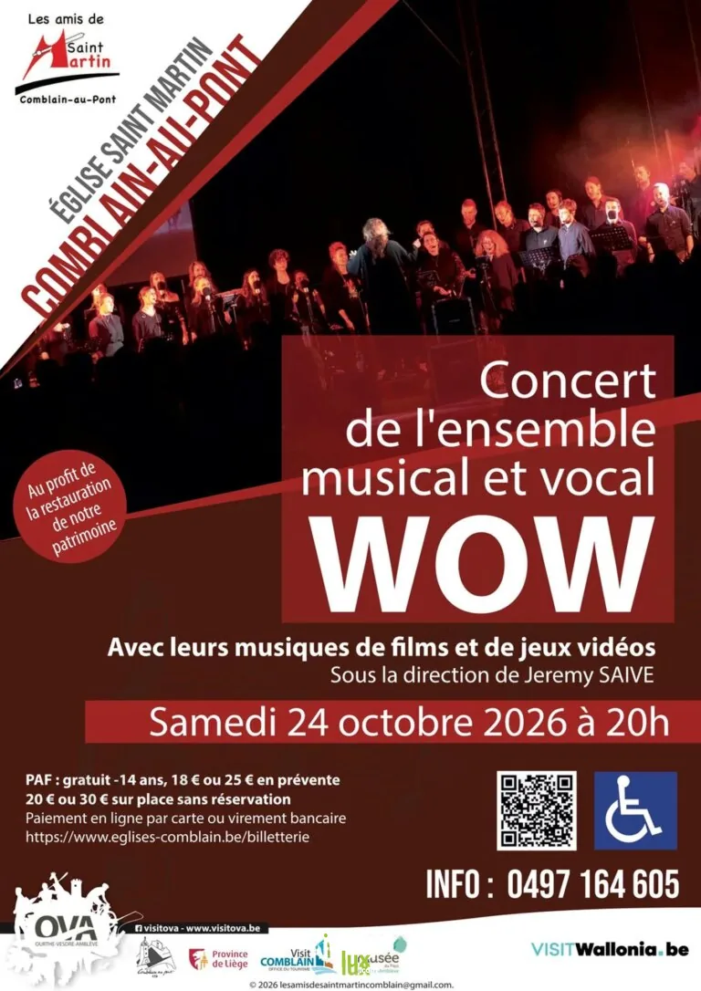 Comblain-au-Pont > Concert > Concert Wow 2026