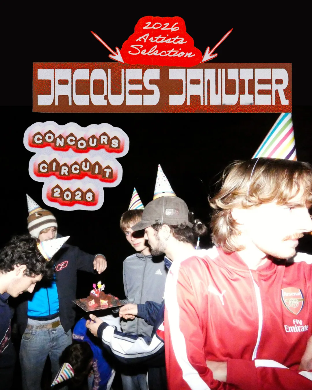 JACQUES JANVIER, projet electro rock selectionne au Concours Circuit 2026
