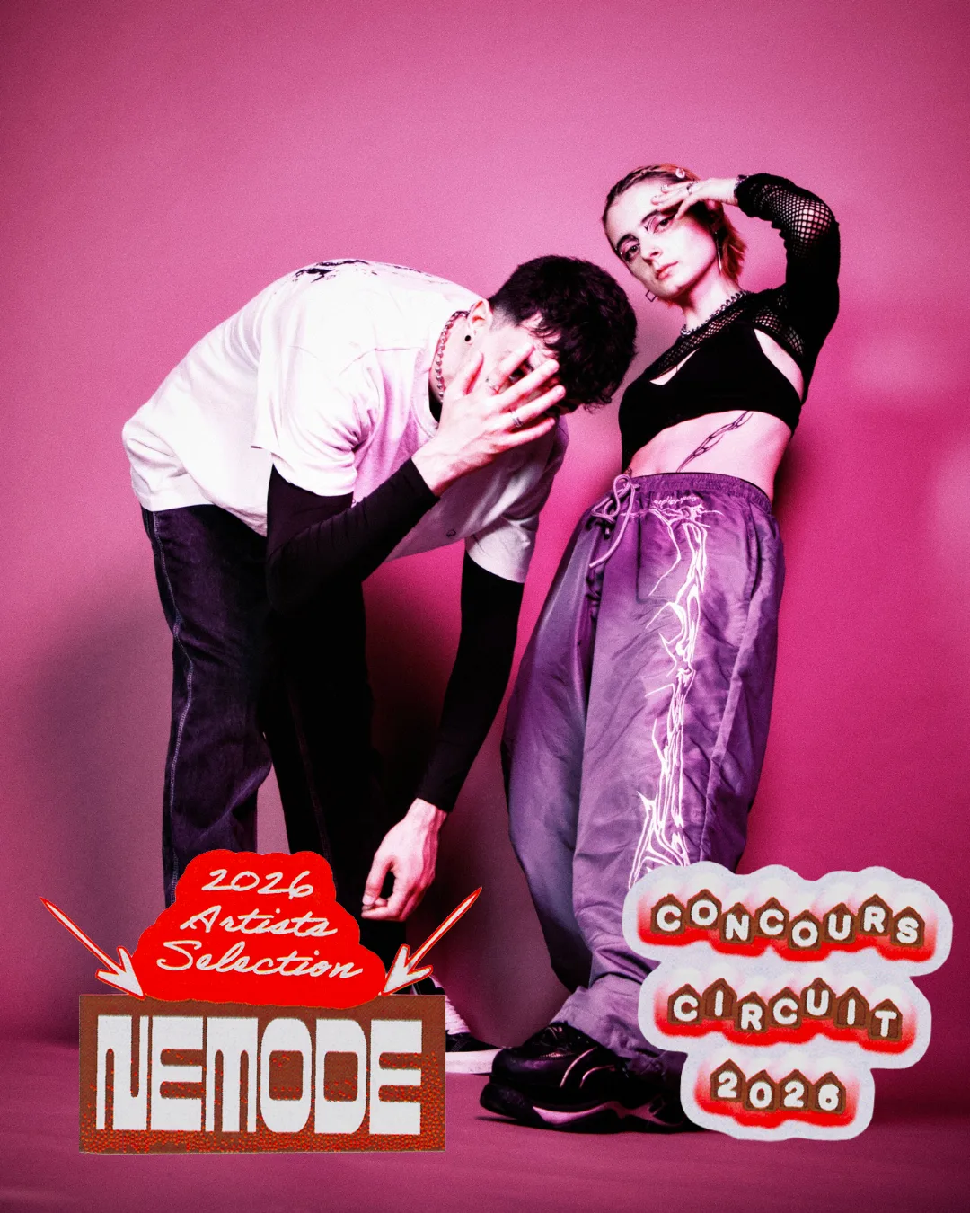 NEMODE, projet metalcore et hyperpop selectionne au Concours Circuit 2026