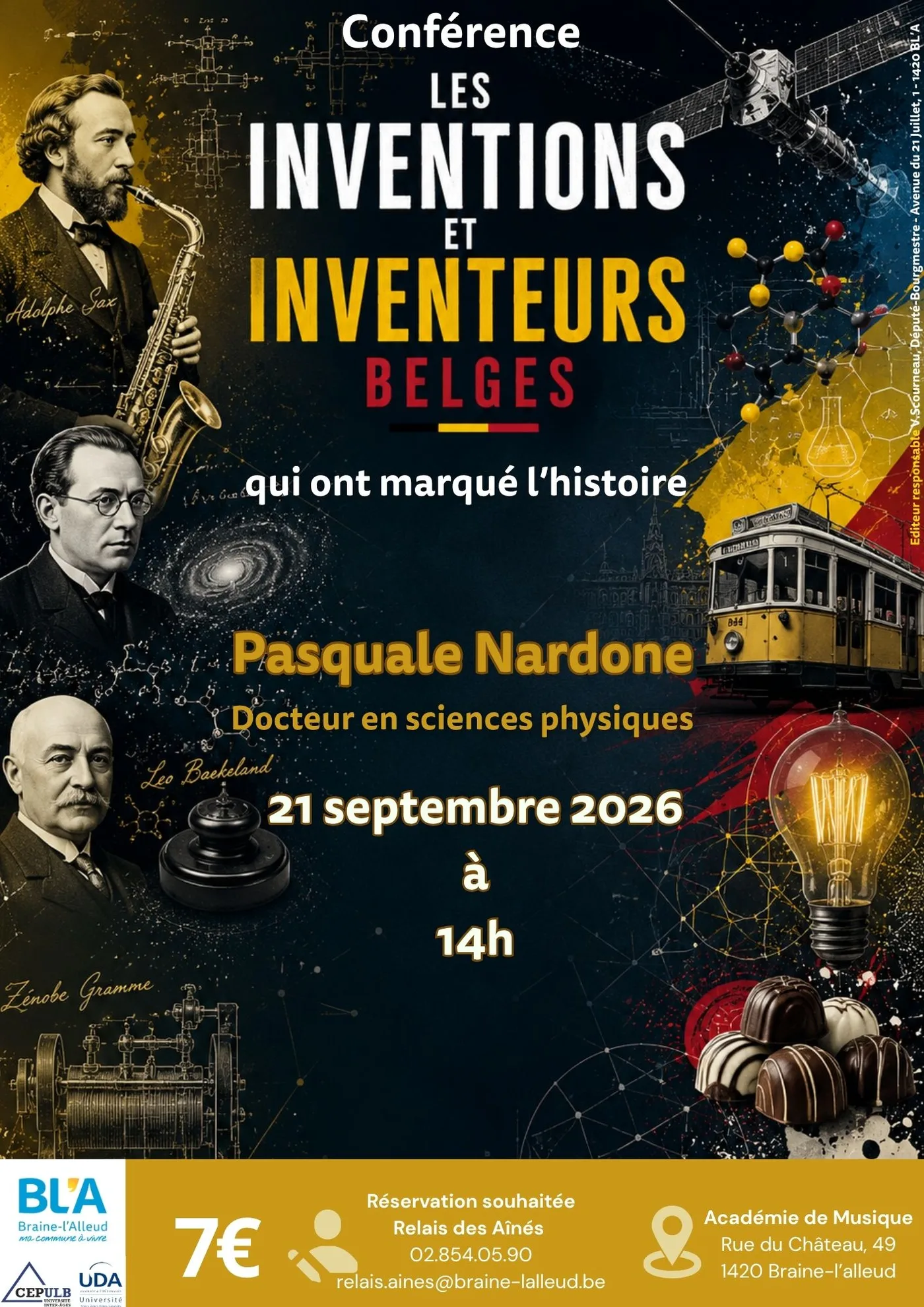 Les inventions et inventeurs belges qui ont marqué l’histoire