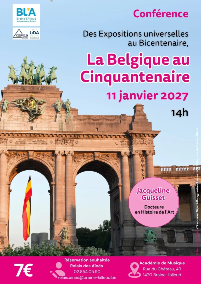 Braine-l’Alleud > Conférence > Des expositions universelles au Bicentenaire, la Belgique au Cinquantenaire