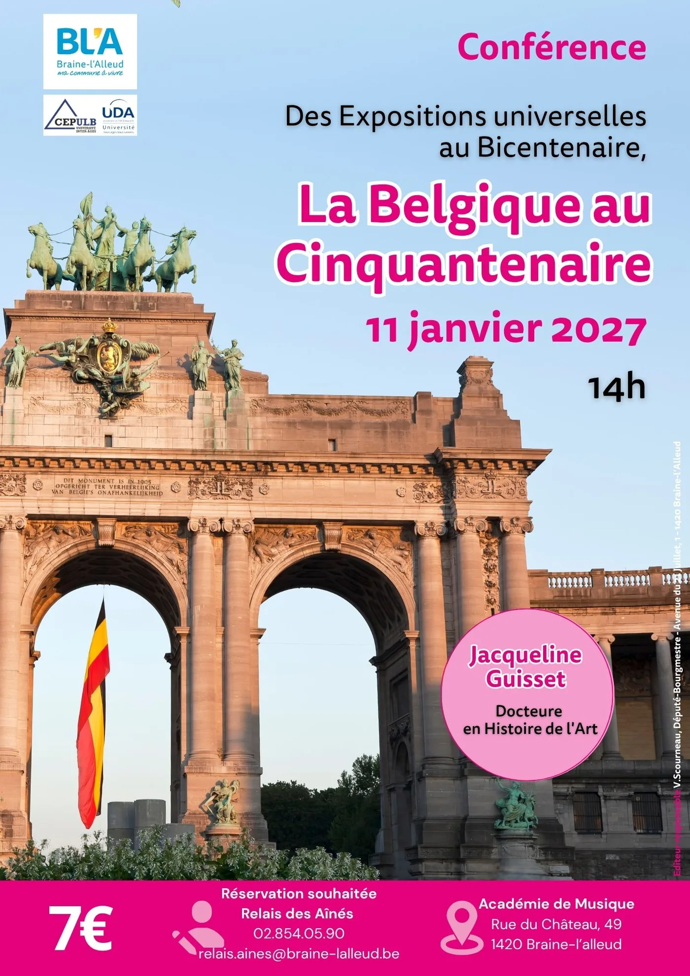 Des expositions universelles au Bicentenaire, la Belgique au Cinquantenaire