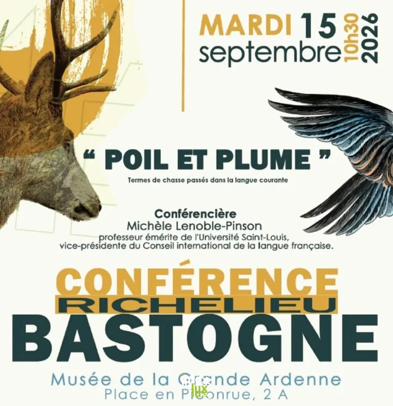 Bastogne > Conférence > Conférence “Poil et Plume” 2026