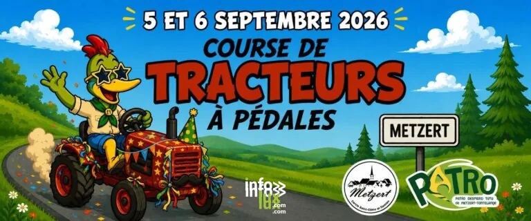 Attert > Sport > Course de tracteurs à pédales — Attert 2026