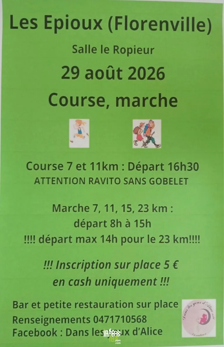 Course & marche "Dans les yeux d'Alice" 2026