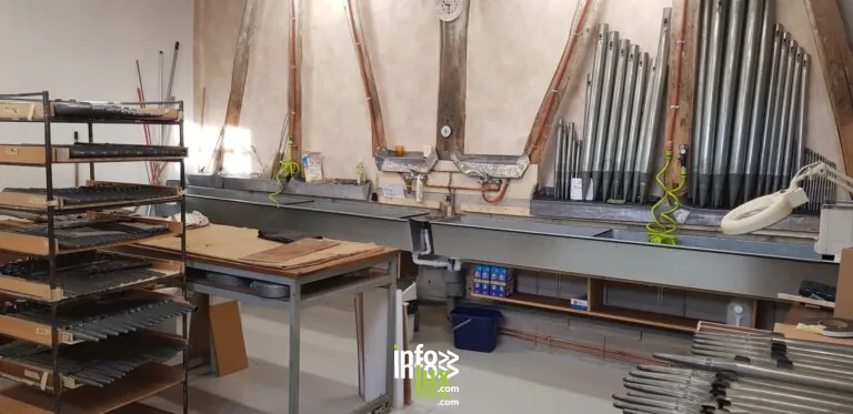 Macey > Atelier > Découvrez un atelier de facture d’orgues