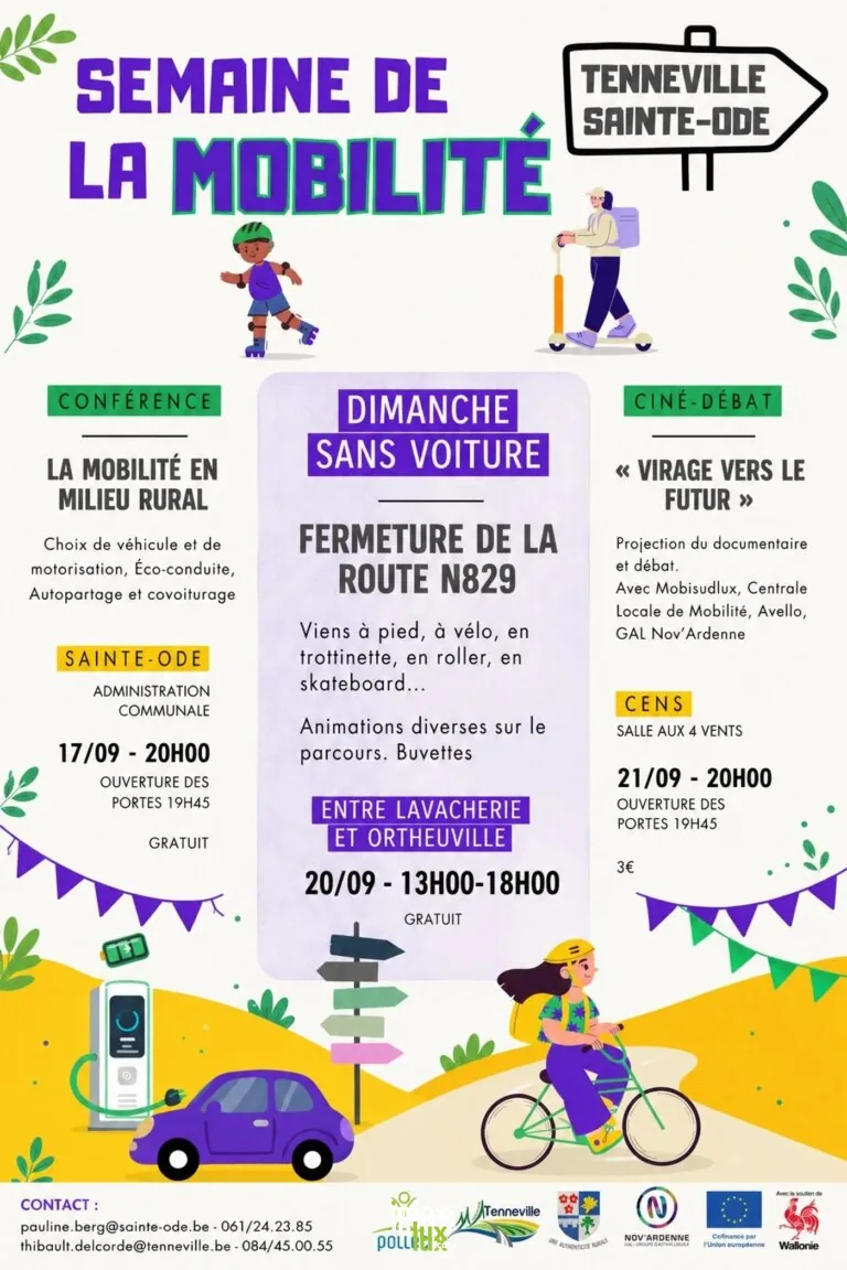 Tenneville > Sortie > Dimanche sans voiture 2026