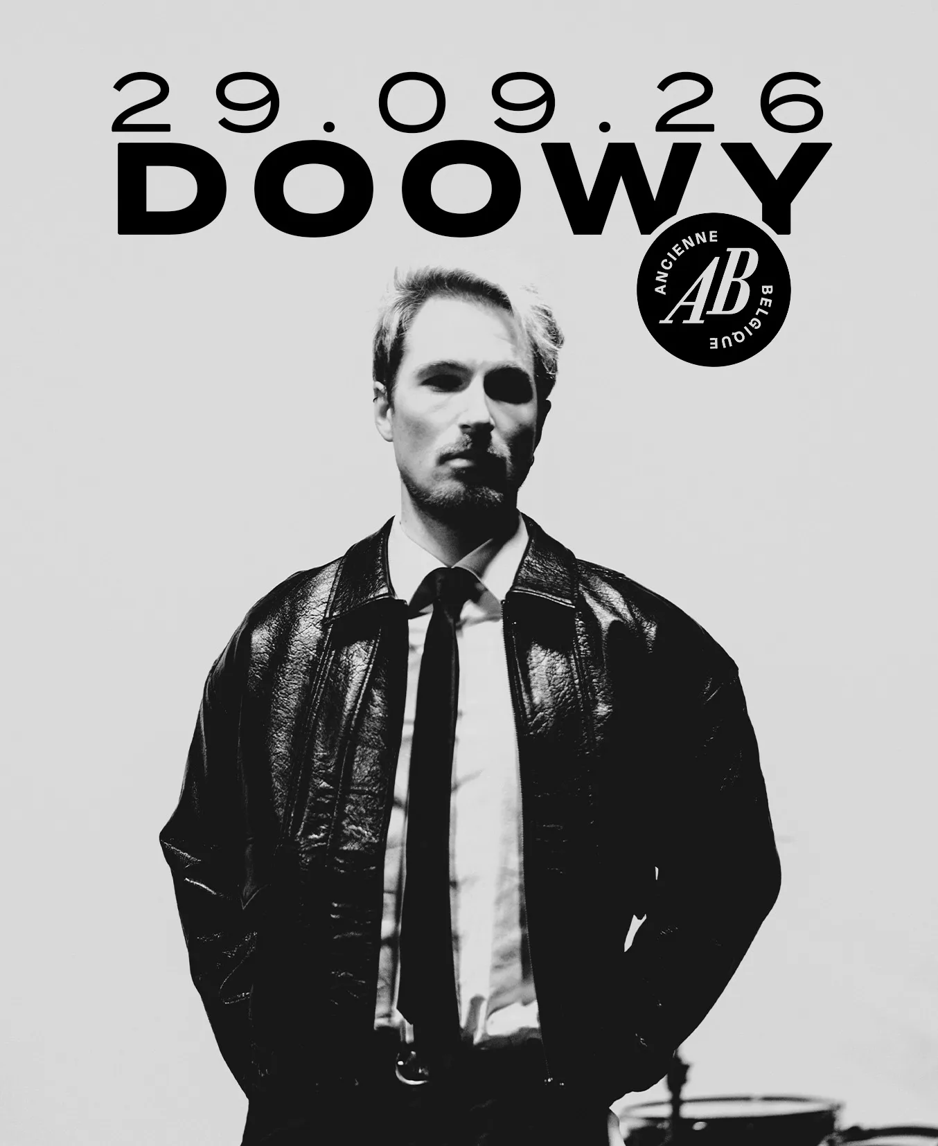 Visuel du concert de Doowy a l'Ancienne Belgique le 29 septembre 2026