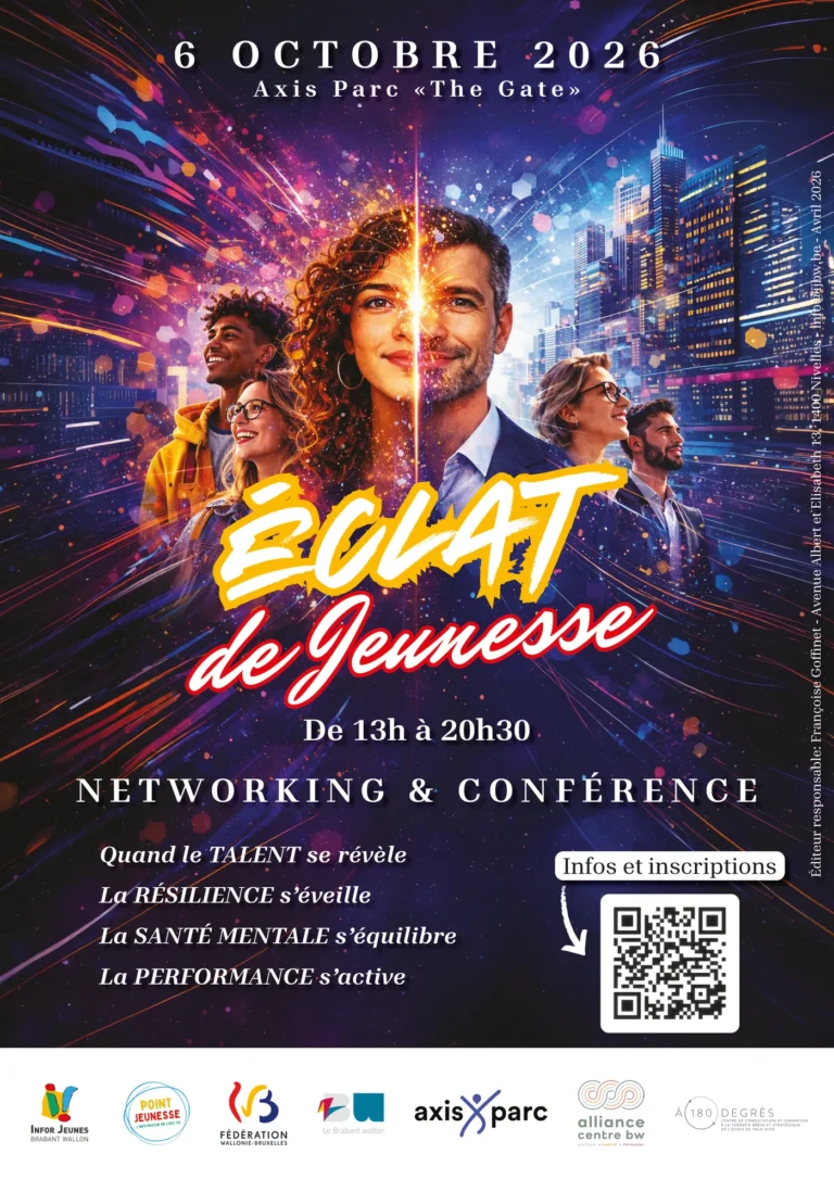 Affiche d'Eclat de Jeunesse, le 6 octobre 2026 a Axis Parc The Gate, Mont-Saint-Guibert