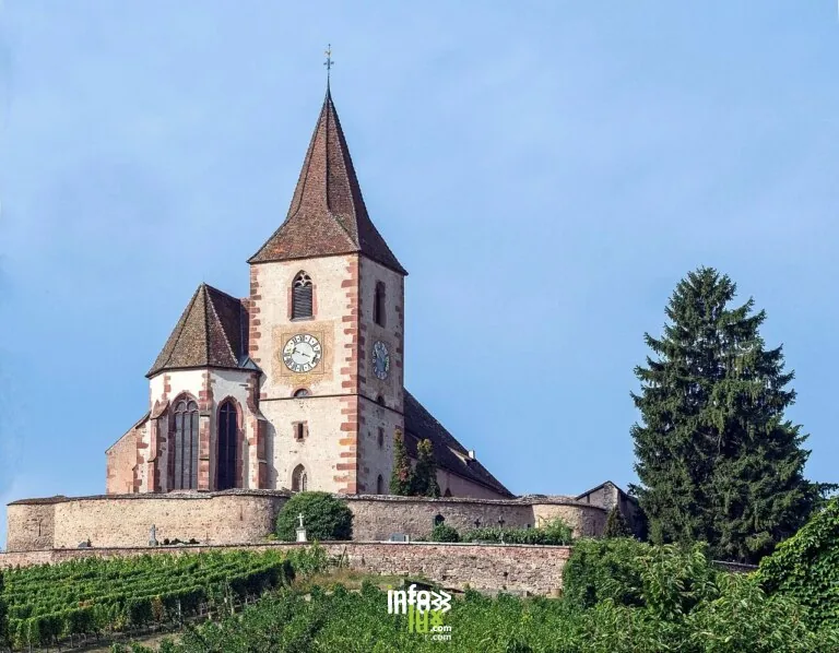 Eglise Saint-Jacques-le-Majeur de Hunawihr à Hunawihr