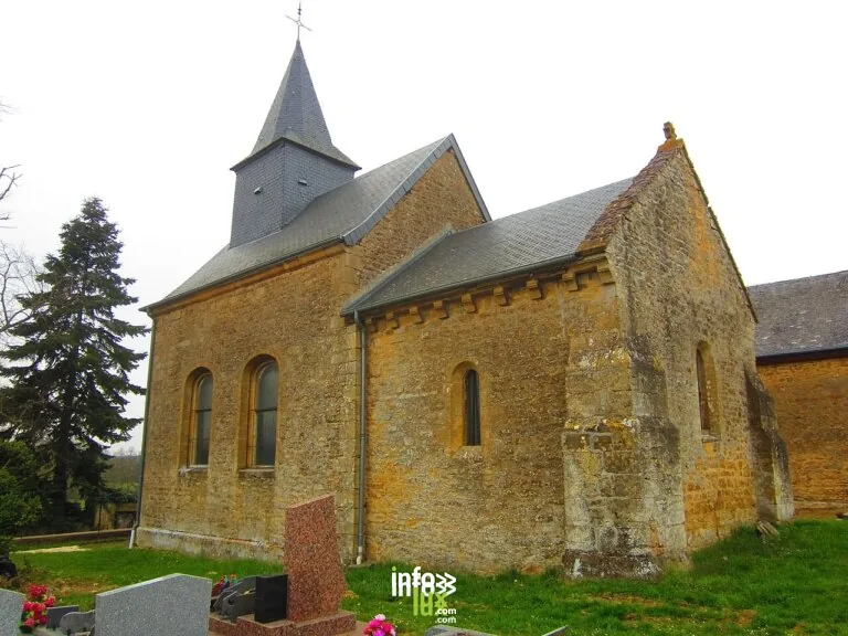 Eglise Saint Martin de Glaire - Villette à Glaire