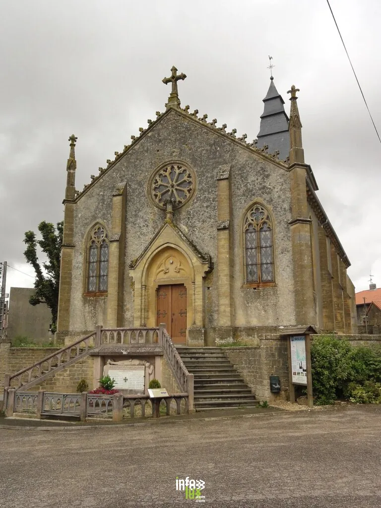 Eglise Saint-Pierre et Saint-Paul de Baslieux à Baslieux