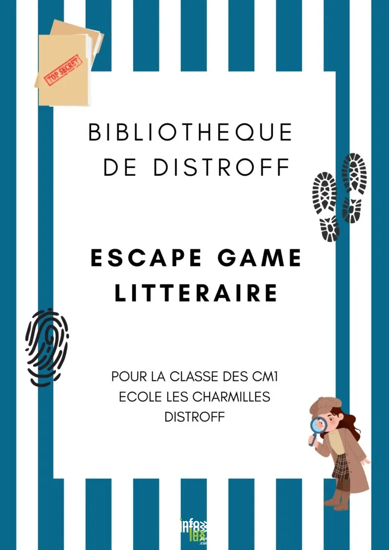 Distroff > Sorties & Découvertes > Escape Game Littéraire
