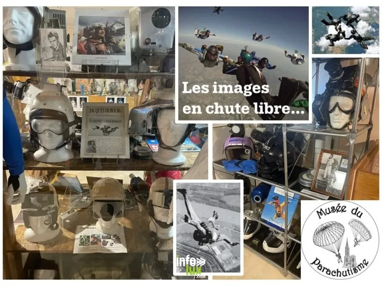 Strasbourg > Exposition > Exposition consacrée au parachutisme et aux images en chute libre