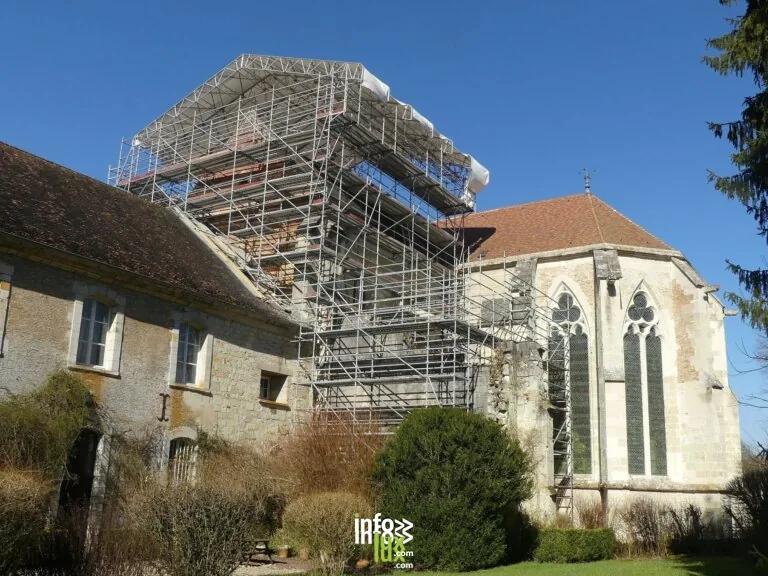 Lachalade > Exposition > Exposition sur la campagne de restauration de l’église