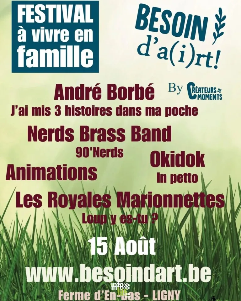 Sombreffe > Festival > Festival Besoin d’A(i)rt ! 2026
