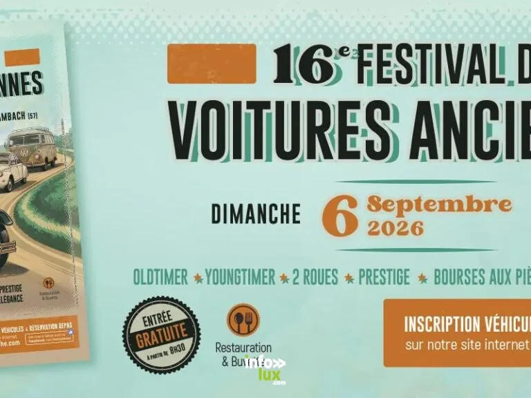 Festival de voitures anciennes à Hambach