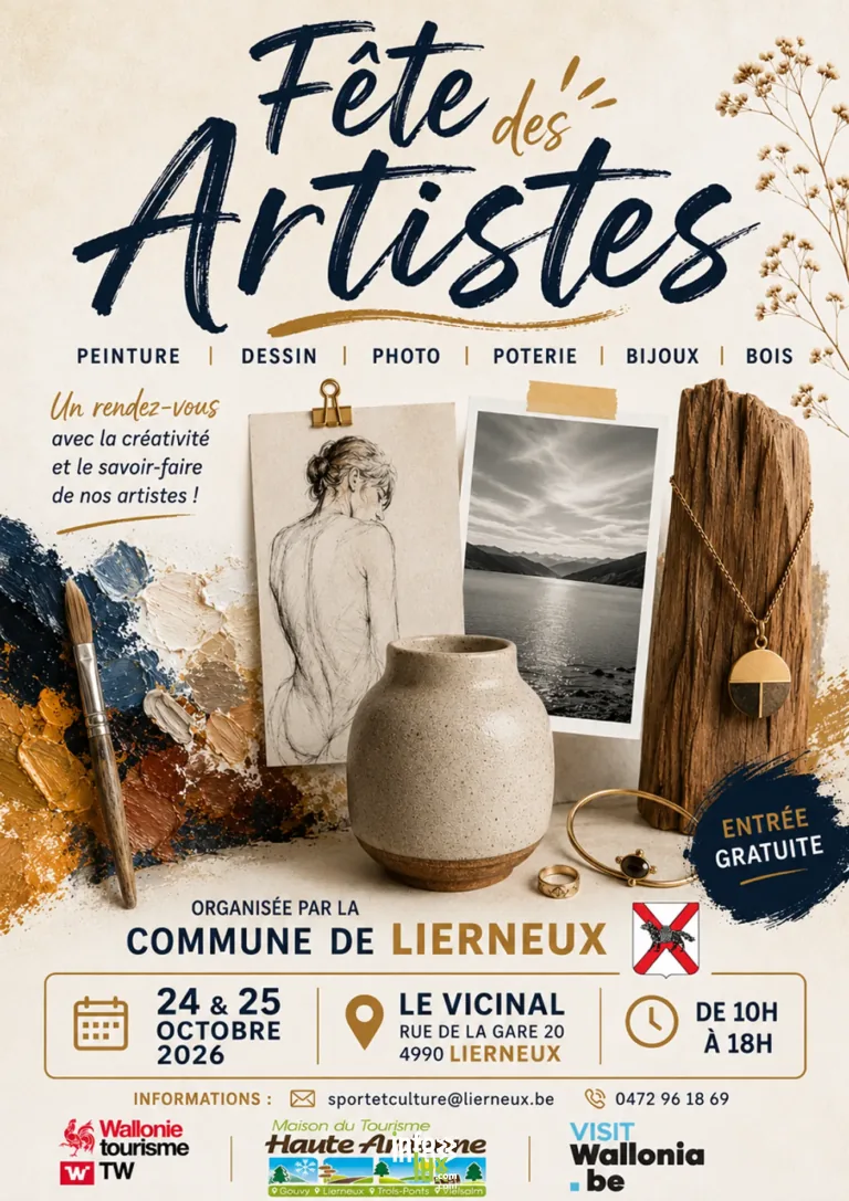 Lierneux > Fête > Fête des artistes à Lierneux 2026