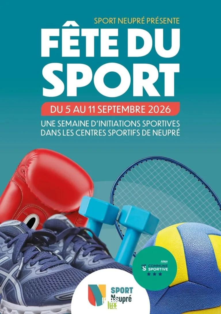 Neupré > Fête > Fête du sport à Neupré 2026