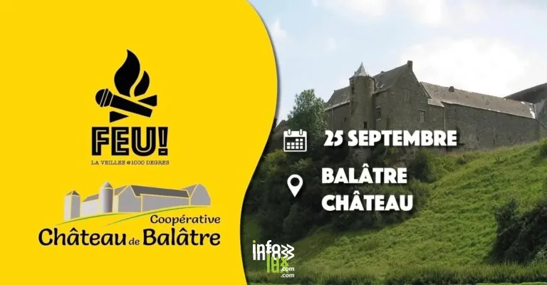 Jemeppe-sur-Sambre > Patrimoine > FEU! Chante avec nous au château de Balâtre! 2026