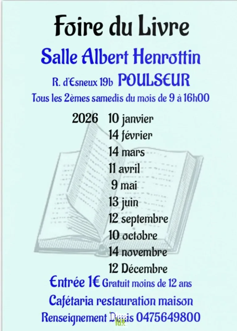 Foire du livre 2026