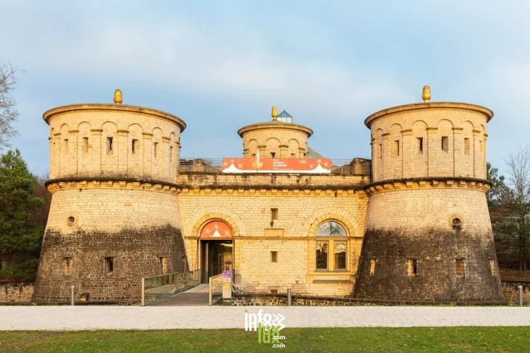Fort Thüngen à Luxembourg : les Trois Glands et le musée Dräi Eechelen