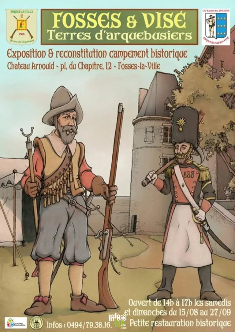 Fosses-la-Ville > Exposition > Fosses et Visé – Terres d’Arquebusieurs 2026