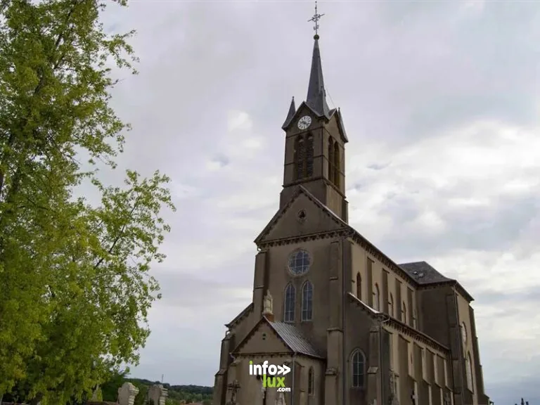 Église néo gothique à Flastroff