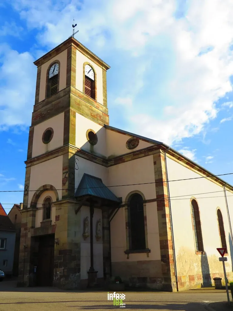 Église Saint-Barthelemy à Wiesviller