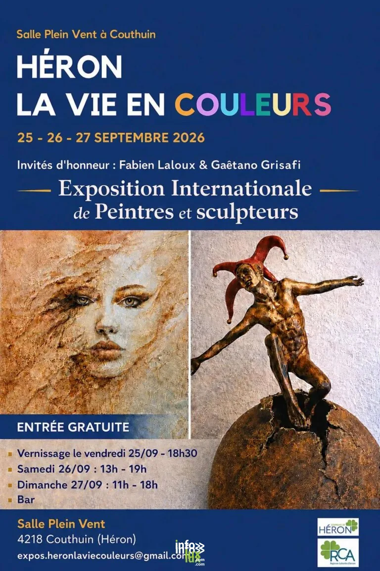 Héron > Exposition > Héron, la vie en couleurs 2026