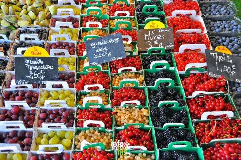 Illustration de produits du terroir