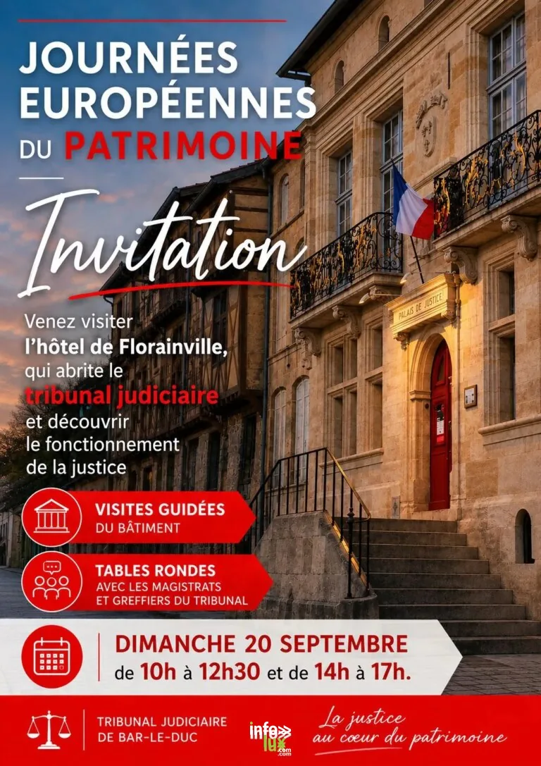 Bar-le-Duc > Patrimoine > Invitation à la découverte du Tribunal de Bar-le-Duc