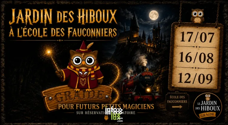 Bièvre > Terroir > Jardins des Hiboux à l’école des Fauconniers 2026