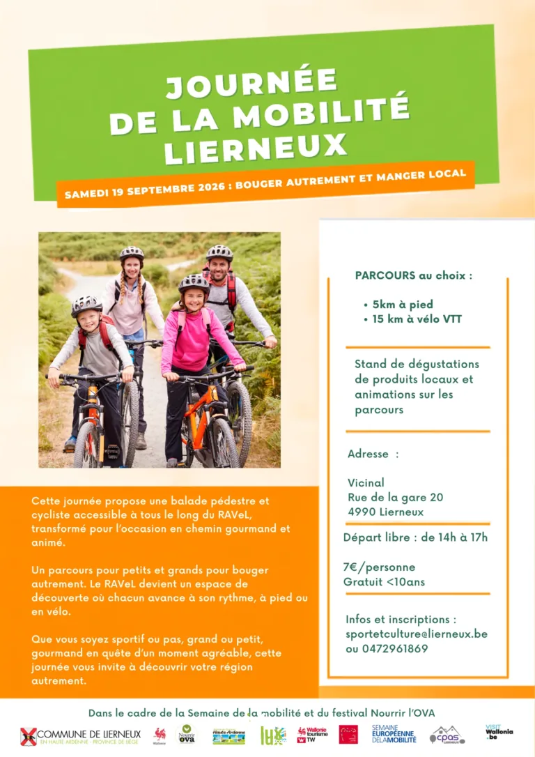 Lierneux > Sortie > Journée mobilité à Lierneux 2026