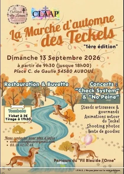 Auboué > Concert > La marche d’automne des teckels