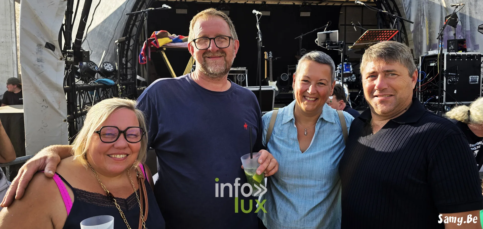 Le Pré Verre Festival 2026 à Quévy-le-Grand — en fin d’après-midi, le site se remplit avant la tête d’affiche