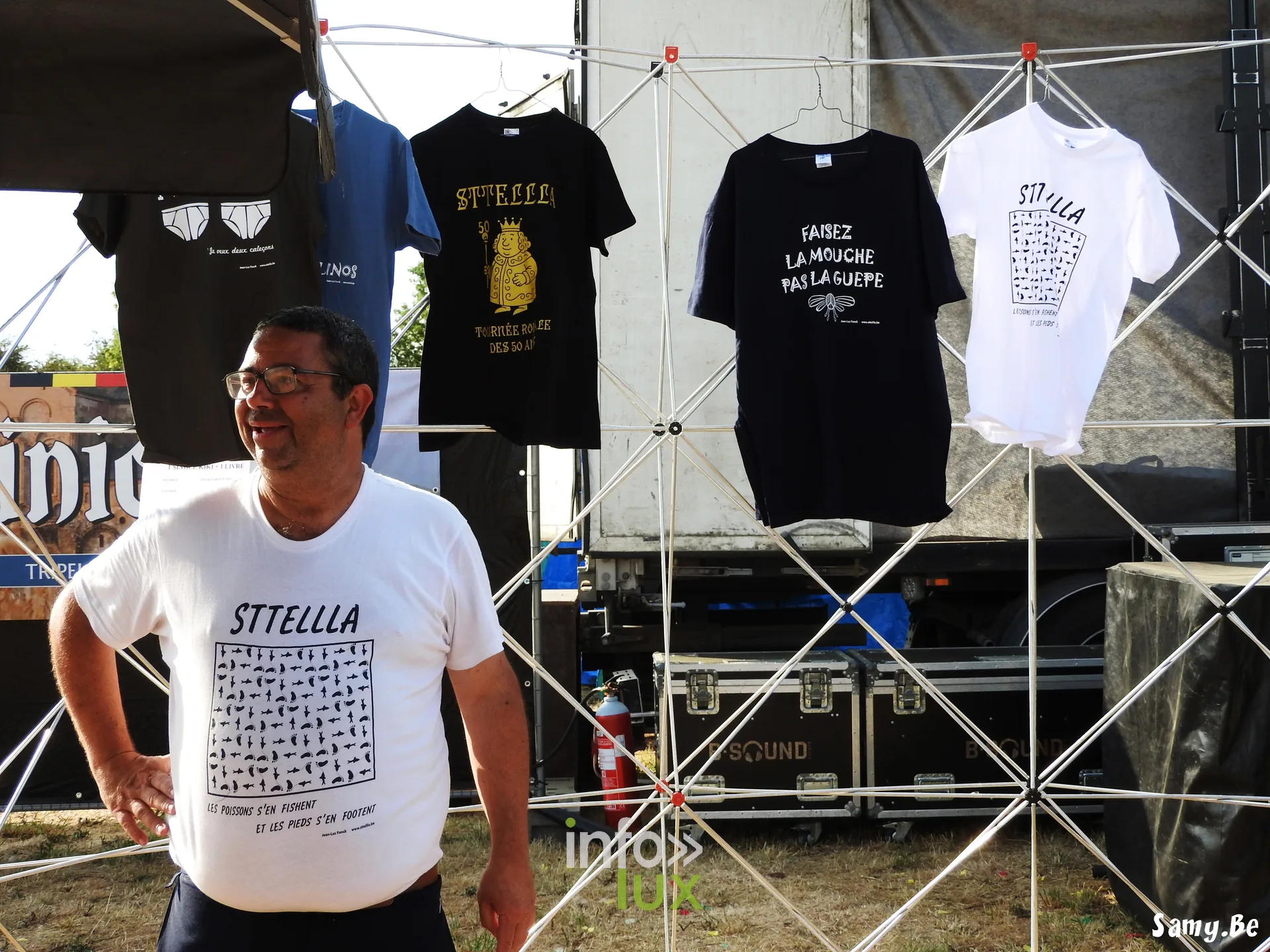 Le Pré Verre Festival 2026 à Quévy-le-Grand — jean-luc fonck et sttellla sur la scène du pré verre, dimanche 16 août 2026
