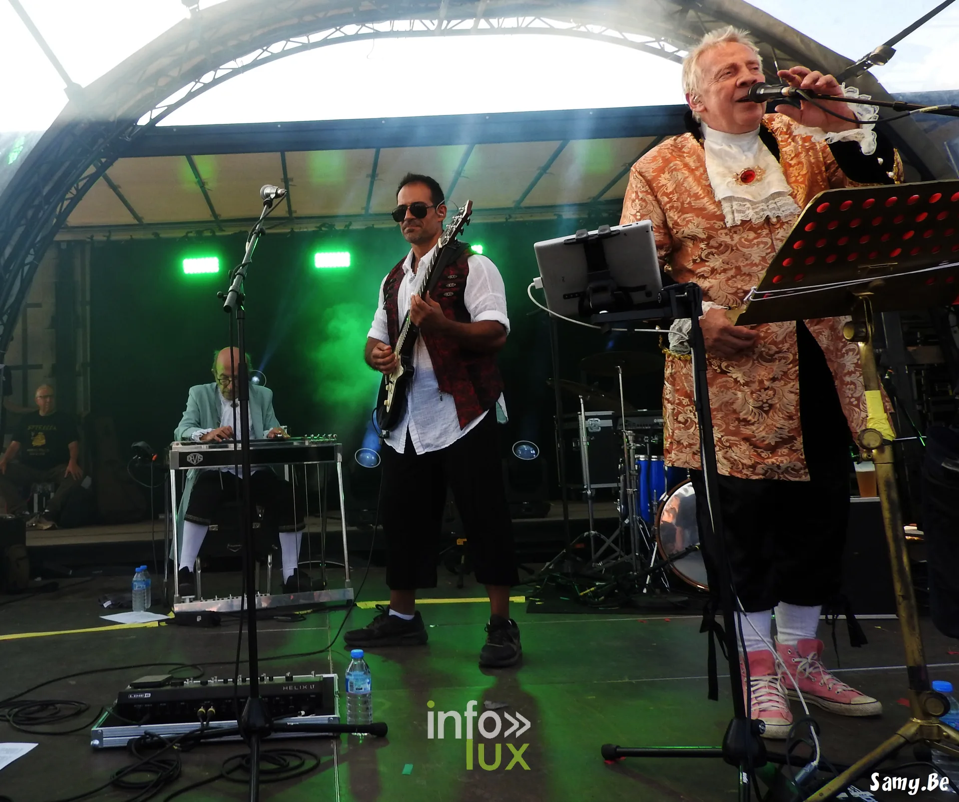 Le Pré Verre Festival 2026 à Quévy-le-Grand — jean-luc fonck et sttellla sur la scène du pré verre, dimanche 16 août 2026
