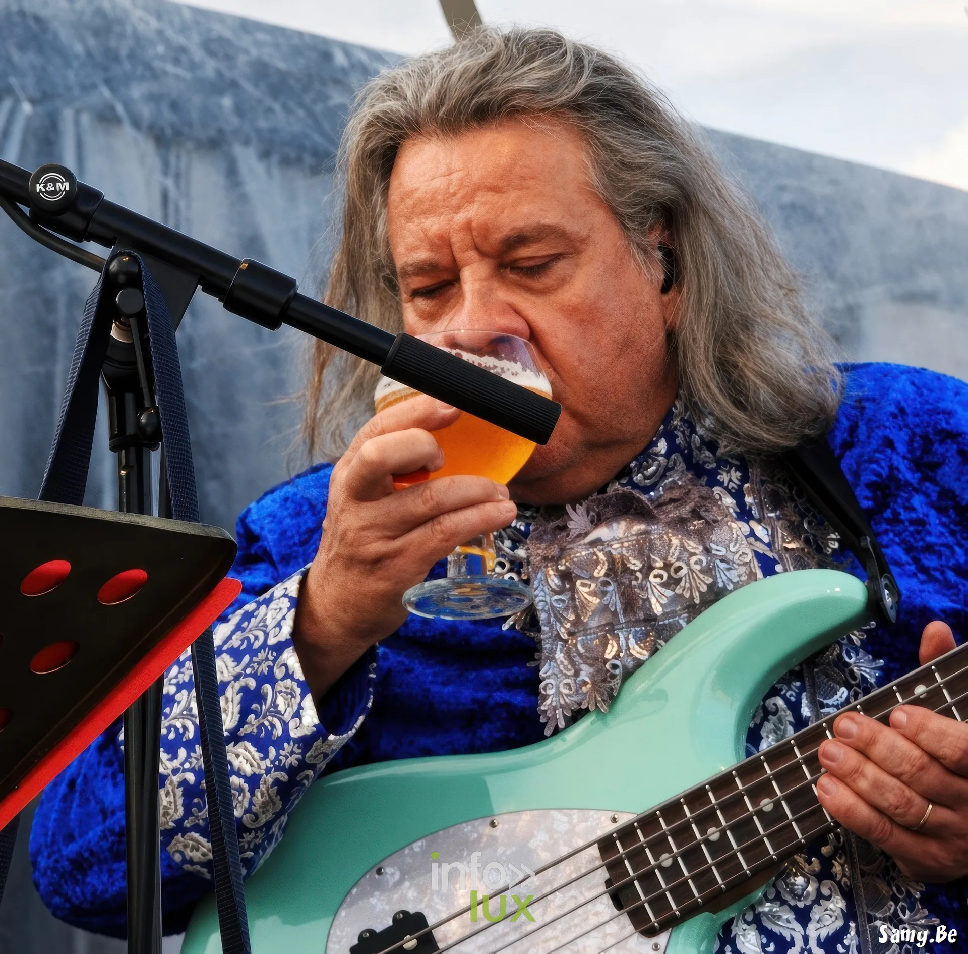 Le Pré Verre Festival 2026 à Quévy-le-Grand — après le concert : jean-luc fonck prend le temps de rencontrer le public